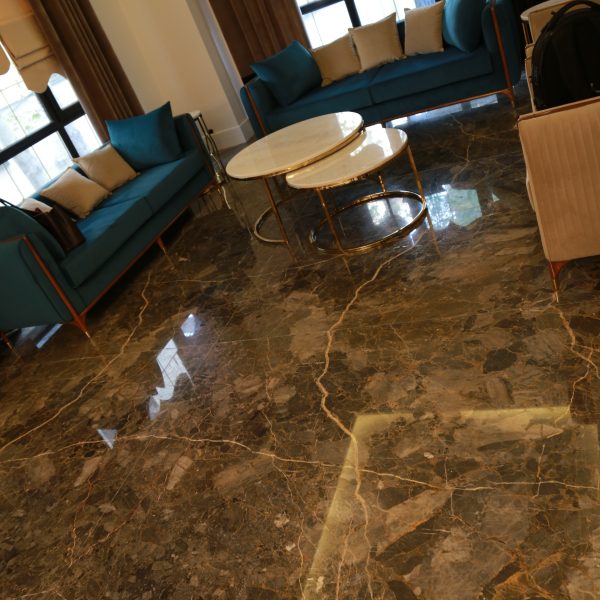 سنگ مرمریت پورتو ب عنوان پوشش کف لابی زیبا