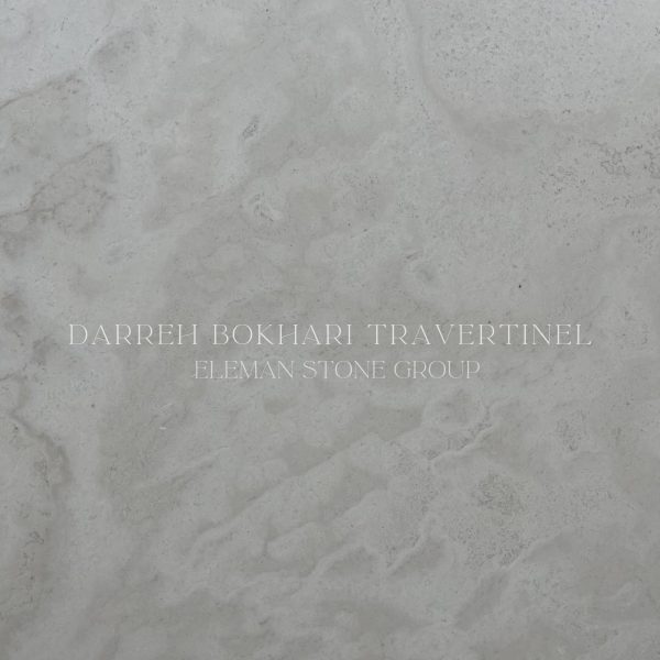 تراورتن دره‌بخاری باظاهری بسیار روشن و یکدست