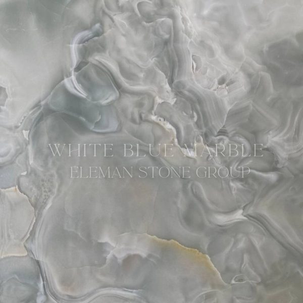 سنگ مرمر سفید آبی