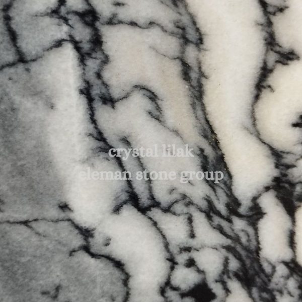 تصویر سنگ کریستال چینی لیلاک، انتخابی بی‌نظیر برای دیوار و کف لوکس